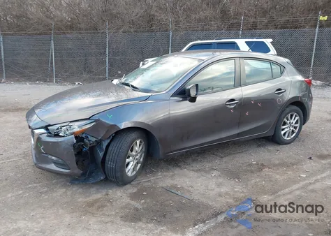 2018 Mazda Mazda3 Sport from USA, damaged, VIN 3MZBN1K76JM204341